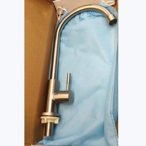 ברז גבוה למטהר מים קרים (מוברש) ברז מזיגה גבוה למים קרים